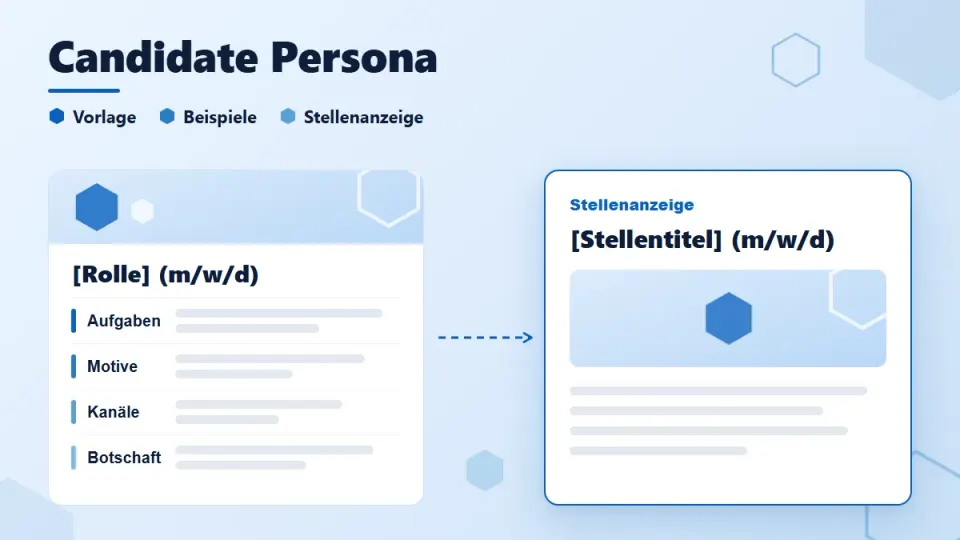 Candidate Persona: Definition, Vorlage und Beispiele
