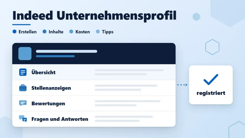 Indeed Unternehmensprofil: Erstellen, Inhalte, Kosten und Tipps