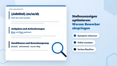 Stellenanzeigen optimieren: Warum Bewerber abspringen